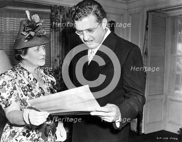 David O Selznick (1902-65), American producer and director. Artist: Unknown