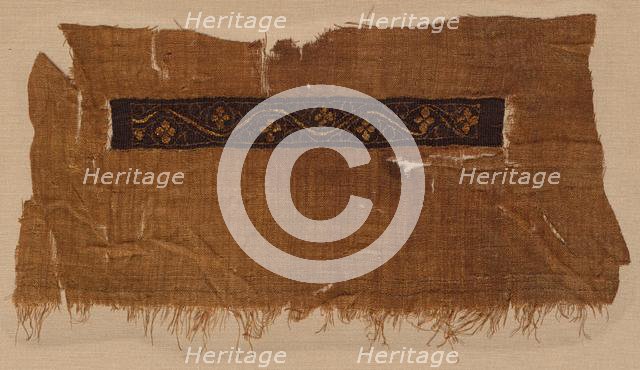 Fragment, Probably a Scarf, 300s - 400s. Creator: Unknown.