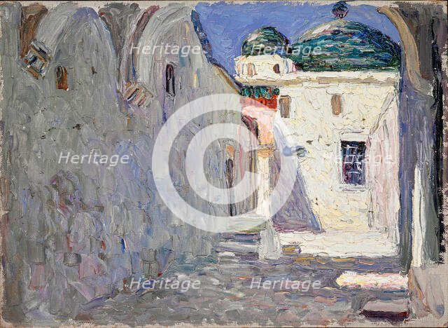 Tunis, Street, 1905. Creator: Kandinsky, Wassily Vasilyevich (1866-1944).