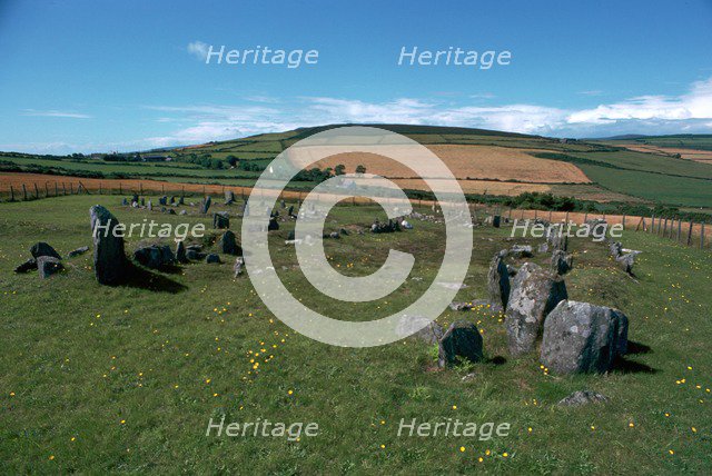 Braiid site on the isle of Man. Artist: Unknown
