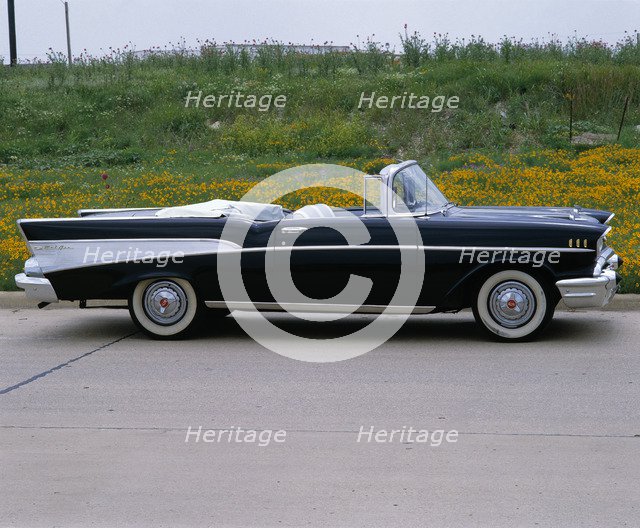 1957 Chevrolet Belair. Artist: Unknown.