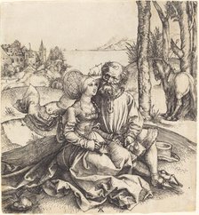 The Ill-Assorted Couple, 1495/1496. Creator: Albrecht Durer.