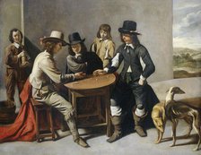 The Dice Shooters, 1630-1680. Creator: Unknown.