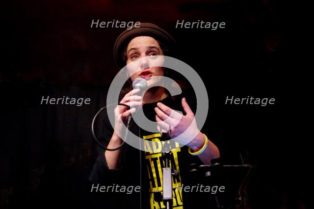 Giulia Marelli, Aaron Liddard Quintet, Verdict Jazz Club, Brighton, East Sussex, 25 Mar 2023. Creator: Brian O'Connor.