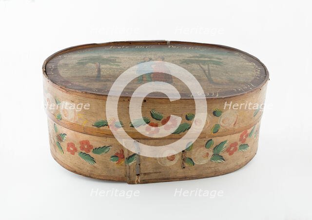 Box and Cover, Germany, 18th to 19th century. Creator: Unknown.