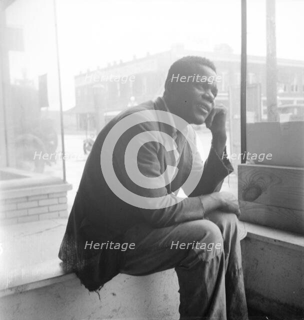 Negro in Greenville, Mississippi, 1936. Creator: Dorothea Lange.