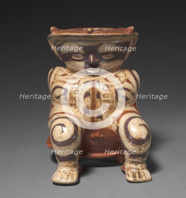 Hunchback Seated on a Stool, c. 600-800. Creator: Unknown.