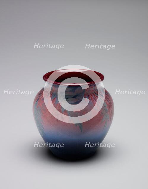 Vase, 1925. Creators: Kataro Shirayamadani, Rookwood Pottery.