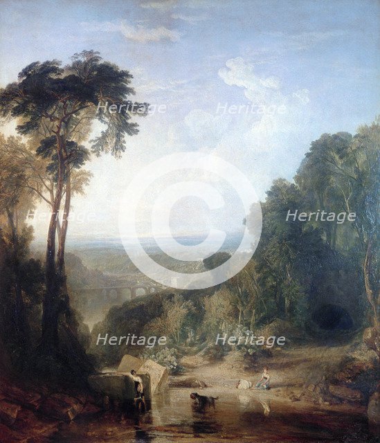 'Crossing the Brook', c1815. Artist: JMW Turner