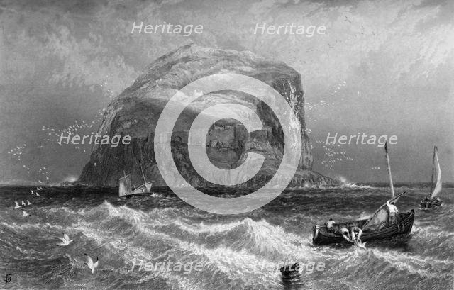 'The Bass Rock', c1870.