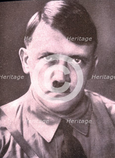 Hitler, Adolf (1889 - 1945), photograph of the original edition of the book 'Mein Kampf'.