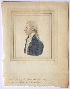Portrait of Sir Captain West of the Dutton Indiaman, 1785. Creator: John I Smart (British, 1741-1811).