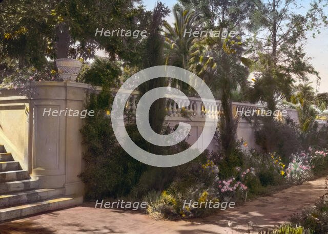 Mrs. Eldridge Merick Fowler house, 363 Grove Street, Pasadena, California, 1917. Creator: Frances Benjamin Johnston.