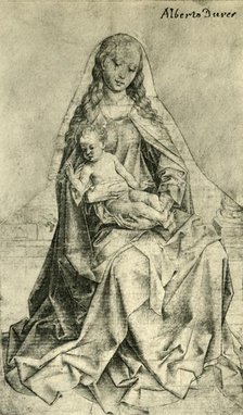 'Madonna with Christ-Child Blessing', 1440-1450, (1943). Creator: Unknown.