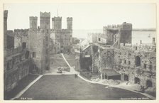 Carnarvon Castle and Straights, 1860/94. Creator: Francis Bedford.