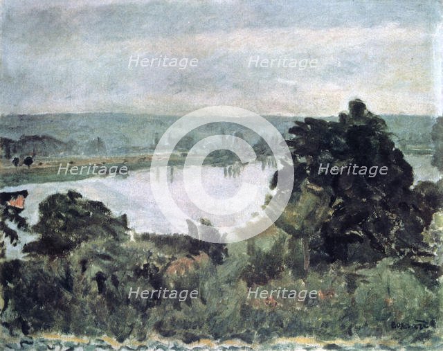'The Siene near Vernon', c1911. Artist: Pierre Bonnard