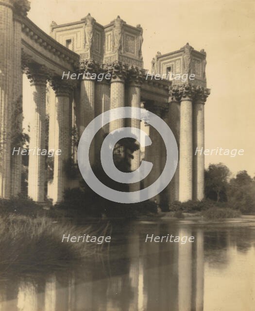 Palace of Fine Arts, San Francisco, 1918-1920s. Creator: Eunice Harriett Garlick.