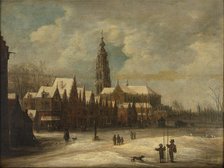 Winter's Day in Breda, 1648-1651. Creator: Frans de Momper.