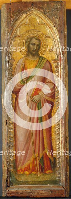 A Saint, Possibly James the Greater, 1384-85. Creator: Spinello Aretino.