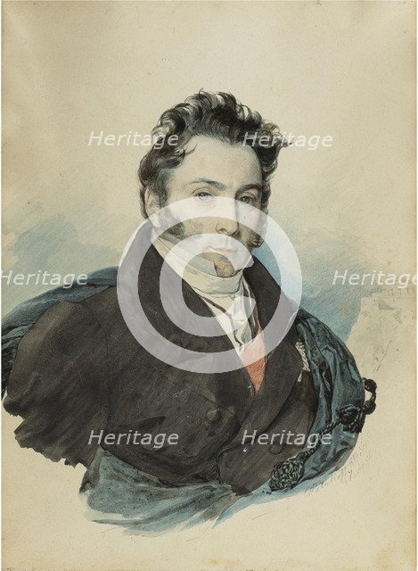 Portrait of Alexander Ivanovich Ribeaupierre (1781-1865).