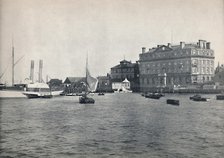 'Harwich - The Quay and Great Eastern Hotel', 1895. Artist: Unknown.