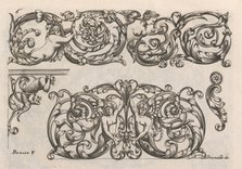 Diverses Pieces de Serruriers, page 7 (recto), ca. 1663. Creator: Jean Berain.