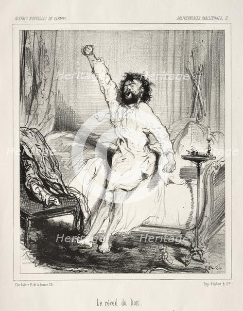 Baliverneries Parisiennes. Creator: Paul Gavarni (French, 1804-1866).