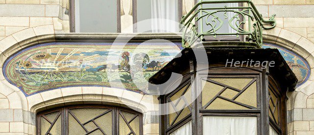 41 Place Louise Morichar, Brussels, Belgium, (1900), c2014-c2017. Artist: Alan John Ainsworth.