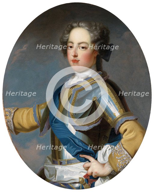 Portrait of the King Louis XV (1710-1774), 1720s. Artist: Van Loo, Jean Baptiste (1684-1745)