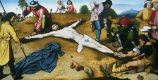 'Christ Nailed to the Cross', c1481.  Artist: Gerard David