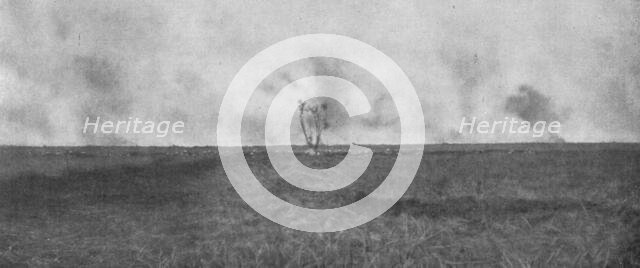 'Les Journees glorieuses de la Somme; La progression du 12 septembre, a l'est de Clery..., 1916. Creator: Unknown.