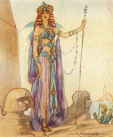 Cleopatra VII (69-30 BC), Queen of Egypt, 1937. Artist: Alexander K MacDonald