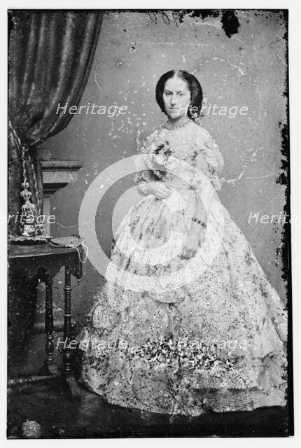 Myra Clark Gaines, between 1855 and 1865. Creator: Unknown.