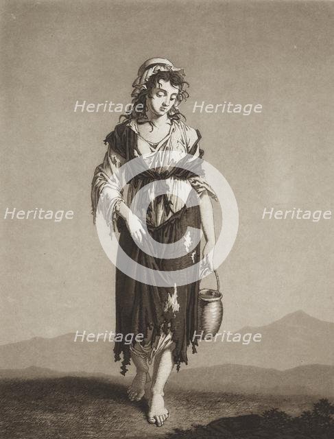 The Young Beggars, c. 1800. Creator: Karl Ludwig Bernhard Buchhorn (German, 1770-1856).