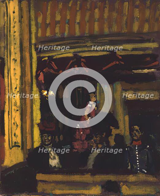 La Gaieté Rochechouart, 1906. Creator: Walter Richard Sickert.