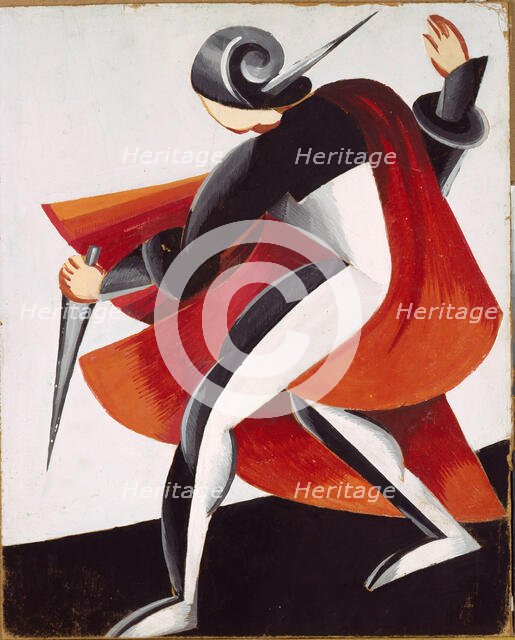 Costume design for the theatre play Romeo and Juliet by W. Shakespeare, 1921. Creator: Exter, Alexandra Alexandrovna (1882-1949).