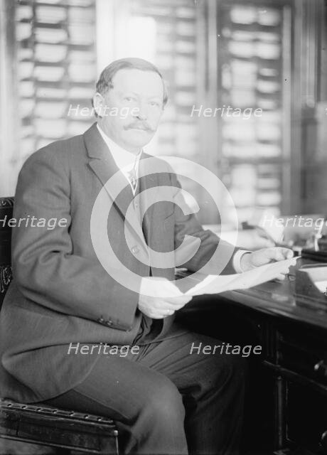 Rupert Blue, Surgeon General, Public Health Service, 1914. Creator: Harris & Ewing.