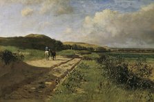 Dunes near Katwijk, 1886. Creator: Eugen Jettel.