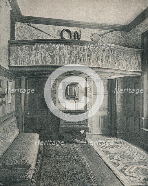 'Music Gallery with sculpture', c1893. Creator: Unknown.