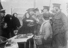 British at Etaples buying from natives, between 1914 and c1915. Creator: Bain News Service.