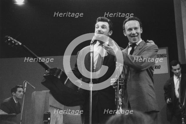 Diz Disley and Alex Welsh, Radio Show, Earl's Court, London, 1960. Creator: Brian Foskett.