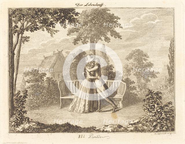 Lovers, 1793. Creator: Daniel Nikolaus Chodowiecki.