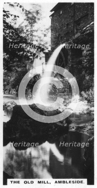 'The Old Mill, Ambleside', Cumbria, c1920s. Artist: Unknown