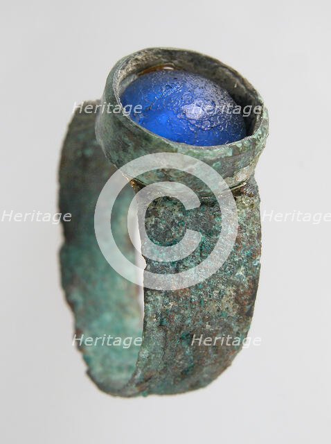 Finger Ring, Frankish, 7th century. Creator: Unknown.