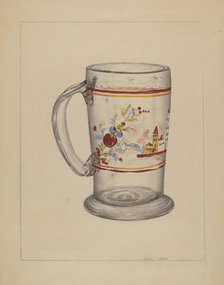 Mug, c. 1937. Creator: John Dana.