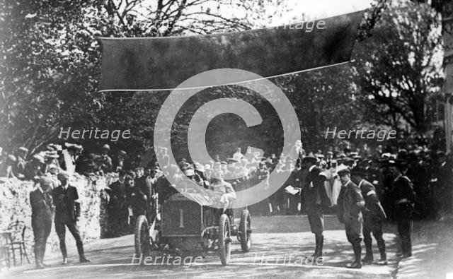 1905 Star, H.G.Goodwin at Gordon Bennett Eliminating Trials. Creator: Unknown.