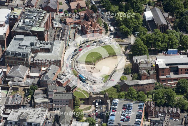 Chester Roman Amphitheatre, Cheshire West and Chester, 2021. Creator: Damian Grady.