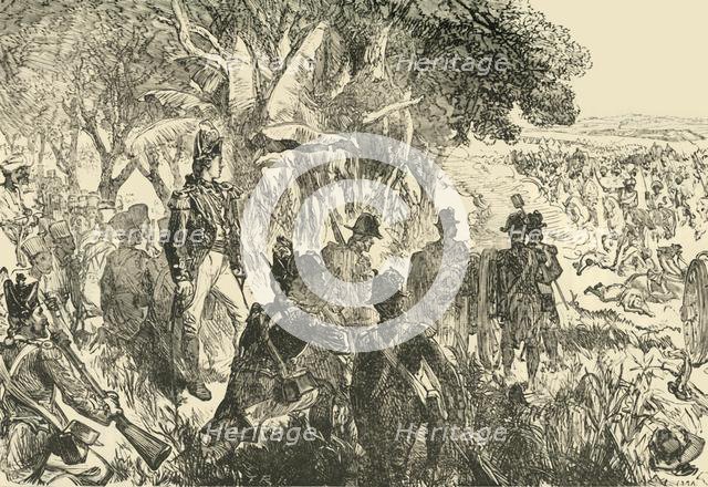 'The Battle of Plassey', (1757), 1890. Creator: Unknown.