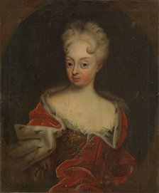 Portrait of Louise of Mecklenburg-Güstrow (1667-1721), Queen of Denmark and Norway, 1700-1721. Creator: Anonymous.