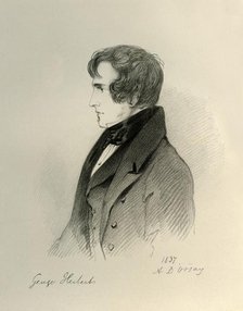 'George Herbert', 1837. Creator: Richard James Lane.